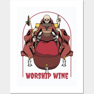 Worship Wine Posters and Art